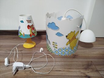 Detské závesné stropné svietidlo + stolná lampa - 2