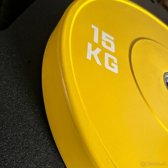 Farebný bumper kotúč 15kg - Nové - 2