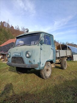 Predám UAZ 452-prerobený na valník s vyklápacou korbou - 2