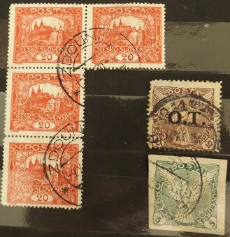 známky - Slov. štát, Protektorát, Hradčany, Masaryk a iné - 2