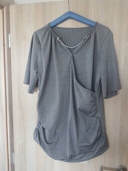 dámske letné šaty a tričká vel. 44-46 - 2