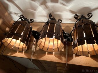 3x luster lampa na chalupu - 2