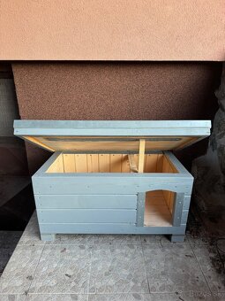 Zateplena psia buda - 2