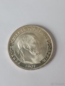 5 koruna 1907KB - korunovačná - 2