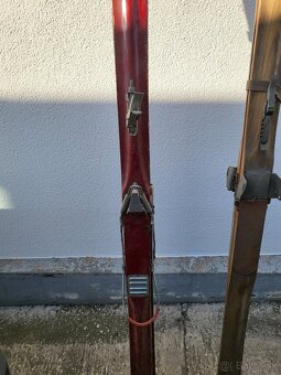 Stare drevene lyze,sanky tatra nabytok,retro - 2
