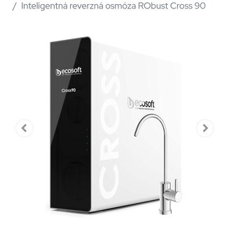 Inteligentná reverzná osmóza Ecosoft RObust Cross 90 Kuchyns - 2