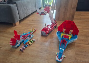 Paw Patrol ( labková patrola ) - súprava vozidiel - 2