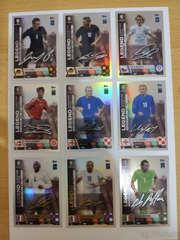Euro 2024 Topps Match Attax Legend Signature style kartičky - 2