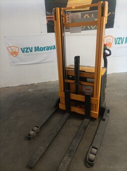 Ručně vedený vysokozdvižný vozík JungHeinrich EJC B14 Aku - 2