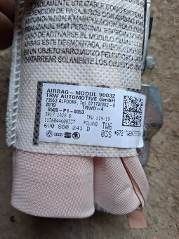 Bočné airbagy, sedačkove Škoda fabia 3 - 2