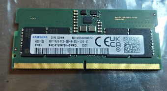 16GB 2x 8GB Samsung RAM DDR5 SO-DIMM - 2