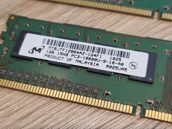 RAM Micron DDR3 2x 1GB 1333 MHz, CL9 - 2