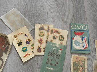 Socialistické vodolepky - nálepky - 2