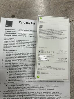 ZABALENY iPhone 17 Black 256GB - 2