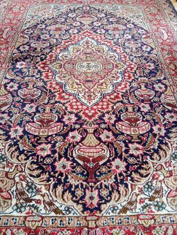 Luxusný kašmírový ručne viazaný koberec Isfahan - 2