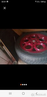 DISKY ORIGINÁL ALFA ROMEO SPIDER R16 5X98 2SADY AJ R18 5X98 - 2