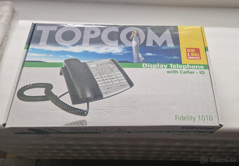 šnúrový telefón Topcom Fidelity 1010 Comfort - 2