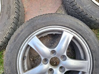 5x114,3 R16 elektrony orig.Honda, 205/55 R16 zimné pneu - 2