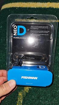 snímač Fishman neo D humbucking na akustiku - 2