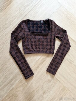 Guess, Marciano tricko, crop top XS - M - 2