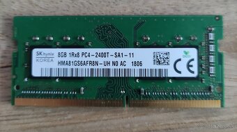 RAM 8GB PC4 SODIM 2400T SA1 - 2