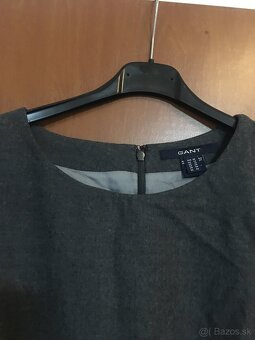 GANT 100%original sivé/ triekane saty L - 2