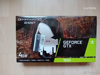 Predám Gainward Ghost GTX 1650 - 2