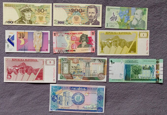 Bankovky svet UNC 3 - 2