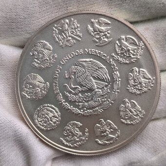 Striebro 2 OZ Libertad 2017 Mexiko - 2