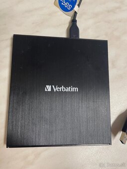 Externá slimline CD/DVD napaľovačka Verbatim - 2