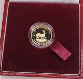 KRUGERRAND 2012 1/10oz Au 916/1000 PROOF - 2