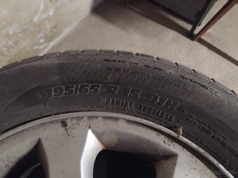 Hliníkové disky+pneu - 2