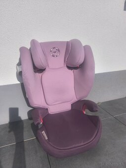 Cybex Solution M-fix pink/purple - 2