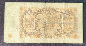 1 koruna československá, pôvodná - 2