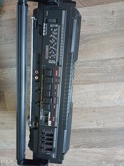 Sharp WQ234 bk, radiomagnetofon retro 2 kazeťák - 2