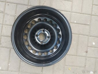 4x100 r15 plechové disky - 2