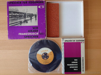 Vinylové platne - Wir lernen französisch sprechen Teil 1 - 2