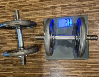 Jednoručky 2x12kg insportline - 2