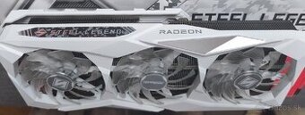 Predám grafickú kartu ASROCK RX 7800 XT Steel Legend 16G OC - 2