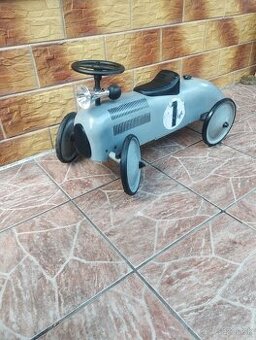 Detské autíčko retro plechové podobne ako moskvič - 2