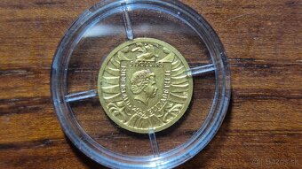 Český lev 2022 investičné zlato 1/25 oz - 2