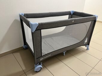 Cestovná postielka KINDERCRAFT spolu s kokosovým matracom - 2
