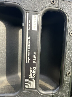 2 kusy subwoofera Meyer Sound PSW2, podobné ako D&B Audiotec - 2