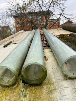 Predam sklenene rury 3ks - 2