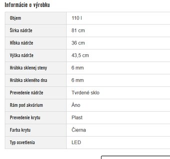Juwel Primo 110 LED akvárium set + skrinka - 2