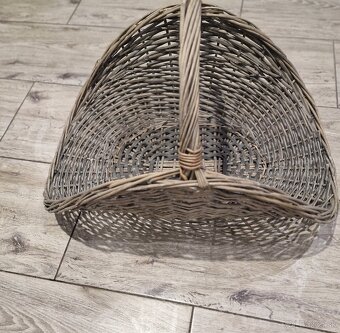 Prúteny kôš na drevo - 2