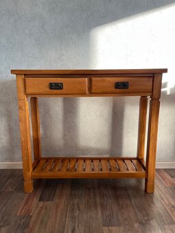 Drevený stolík Jawa - 2