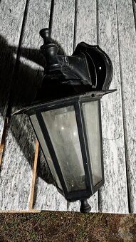 Zahradna lampa kovova - 2