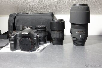 Sony A58 + 5 objektívov - 2