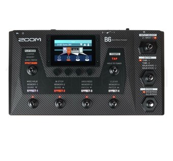 Zoom B6 - basgitarový multiefekt - 2